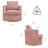 Jocqueline 32.3'' Wide Swivel Barrel Chair-977657306