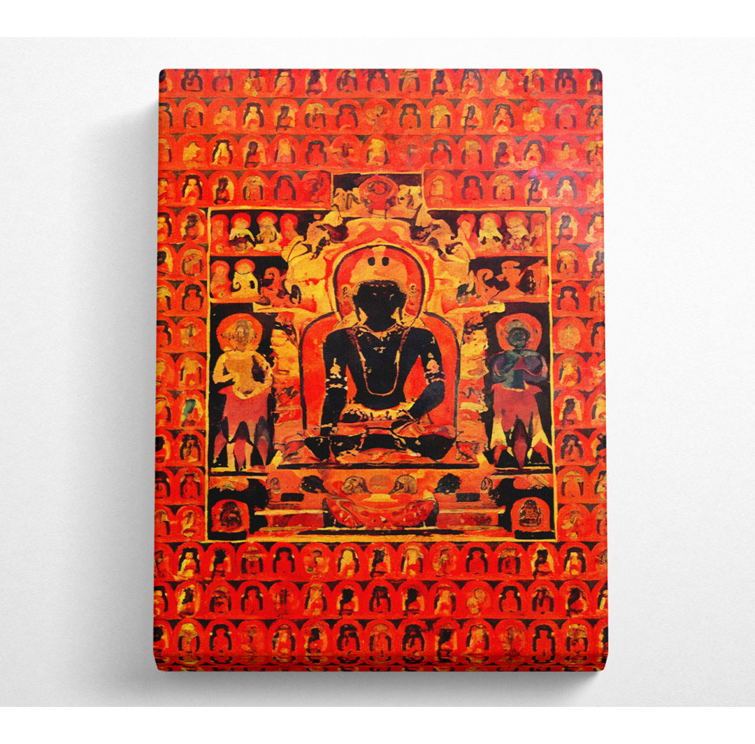 Tibetanthe Dhyani Buddha Akshobhya Tibetisch - Leinwanddrucke