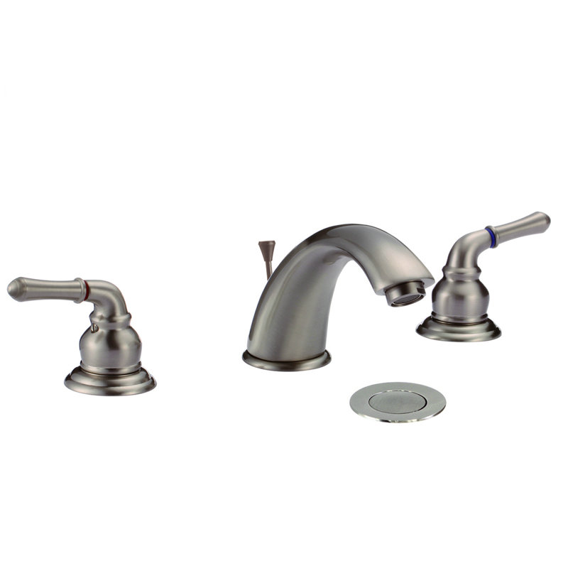 Robinet de salle de bain Dionna, Nickel brossé