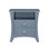 Nightstand With Top Open Compartment And 2 Drawers
