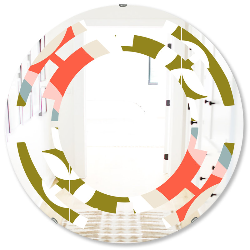 Miroir mural Botanical, H 31,5 po x l po