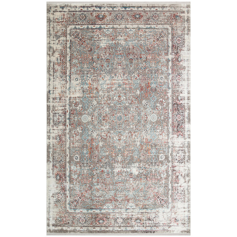 Tapis d'entrée élégant, 31,5 po x 59,1 po | 100% viscose / acrylique, hauteur de poils de 0,3 po | Tissé à la machine, 2 000 000 points de fil | Durable, facile à nettoyer, parfait pour les vestibules et les salons
