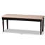 Polyester Blend Upholstered Bench-1615121030-1615121025