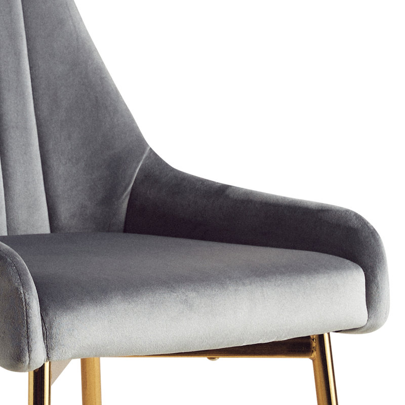 Chaise de salle à manger Maulsby, Gris, 4