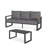 2-Piece Outdoor Sofa Couch Set-124919973