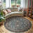 Floral Machine Washable Area Rug-105553424