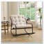 Chaise berçante d'extérieur, coussin confortable, avec coussin doux et épais-406616844