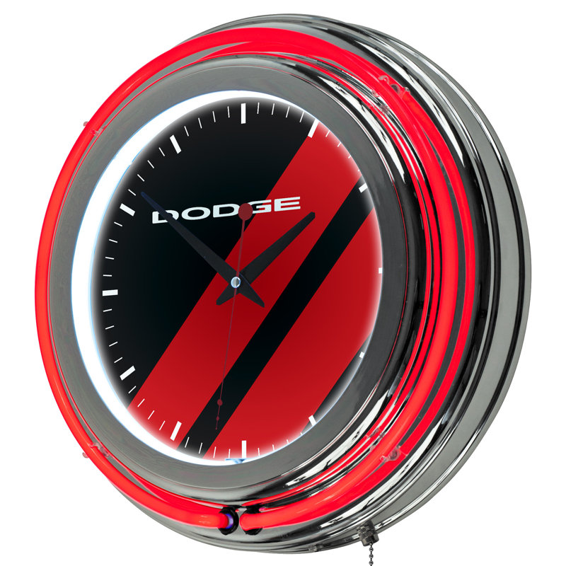 Horloge murale 14,5 po densité grande rayures po