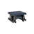 Navy Blue Top/Black Base