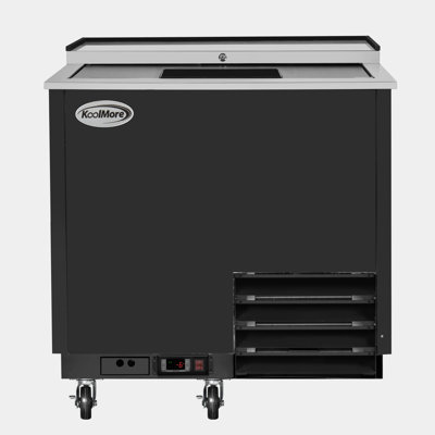 KoolMore 36'' W Freestanding 9.2 Cubic Feet Beverage Cooler — FIN-0019134 | Fridge.com