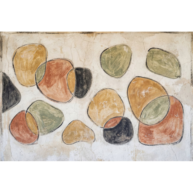 Papier peint moderne Mid-Century, Non tissé, 140 po x 108 po