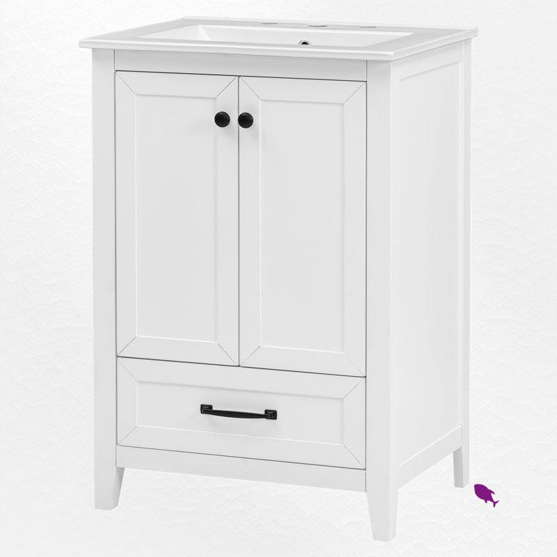 24" Single Bathroom Vanity Set
