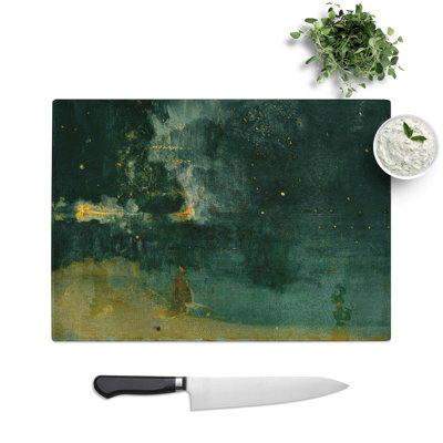 Nocturne by James Mcneill Whistler Chopping Board