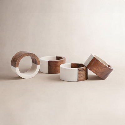 Over and Back Resin Napkin Rings