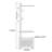 360° Rotating Coat Rack with Basket
