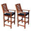 Tabouret 31,5 "avec coussin Gwenda-628421234-628421235