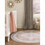 Tapis oriental rose / gris / ivoire Saira-512914479