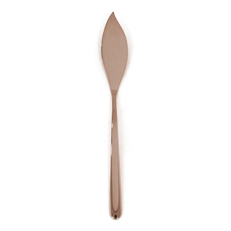 Couteau à poisson de table Linea - 12 pièces, Bronzo