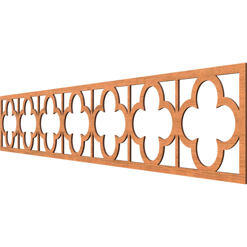 Moulure à panneau Woodall, Cerisier, H 10 po x l 46,75 po x P 0,25 po