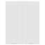 Vidaxl Hanging Cabinet Riga White 60 X 31 X 100 Cm Engineered Wood
