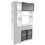 Armoire de rangement de 70,87 po de hauteur avec espace de rangement multifonctionnel