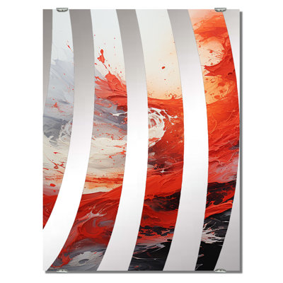 Chaos Unleashed II - Abstract Collages Wall Mirror Decor MIR131657