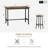 Bethal 4 - Person Four Leg Dining Set-880262177
