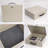 Fireproof Document Box with Key Lock & Fireproof Money Bag, Fire Resistance Security Chest, Fireproof Box for Documents (White, Large)