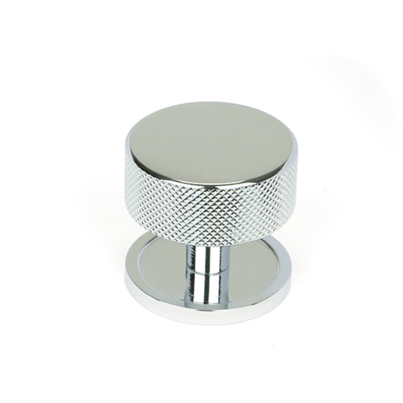 Round Knob, 4 cm, Polished Chrome