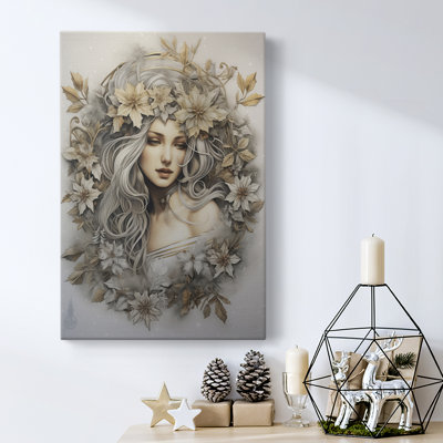 Art des Fêtes de Noël - Toile tendue avec châssis DCXCV