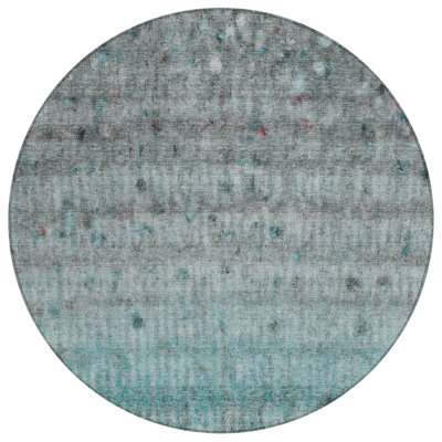 Machine Washable Indoor/Outdoor Emelia ACN2315 Stripes Rug