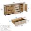 Buffet Alassane 87'' L Homsee Orbis avec 4 portes et 4 tiroirs-257998764