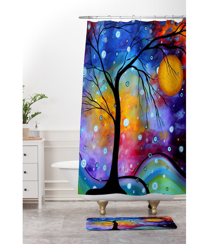 Tapis pour salle de bain winter sparkle