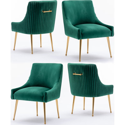 Baudel Velvet Side Chair