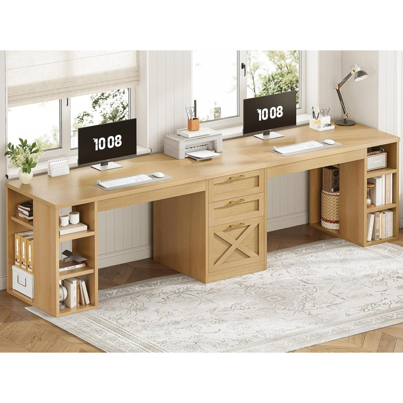 Bureau de direction 96,5 po, Chêne