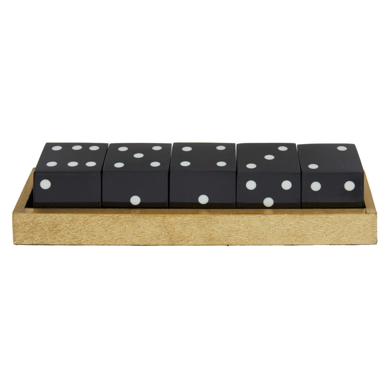 Colvin Canora Grey 1 Player Wood Accessory, Black