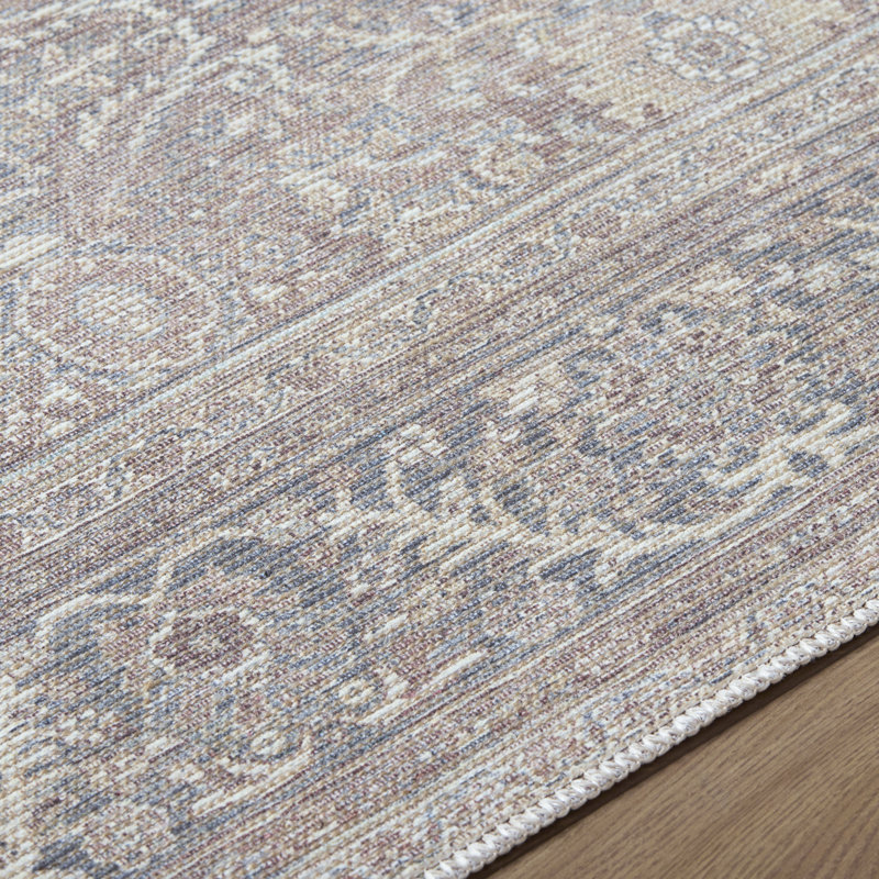 Patricia Rodi x Livabliss Ignis Rug, Rectangle 240 x 305 cm, Brown,Blue,White,Pale Blue,Dark Green