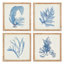 Hwan Coral - ensemble de 4 reproductions de cadres photo