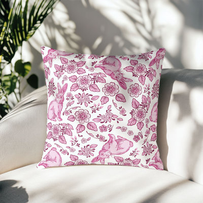 Coussin décoratif extérieur Bunny Toile