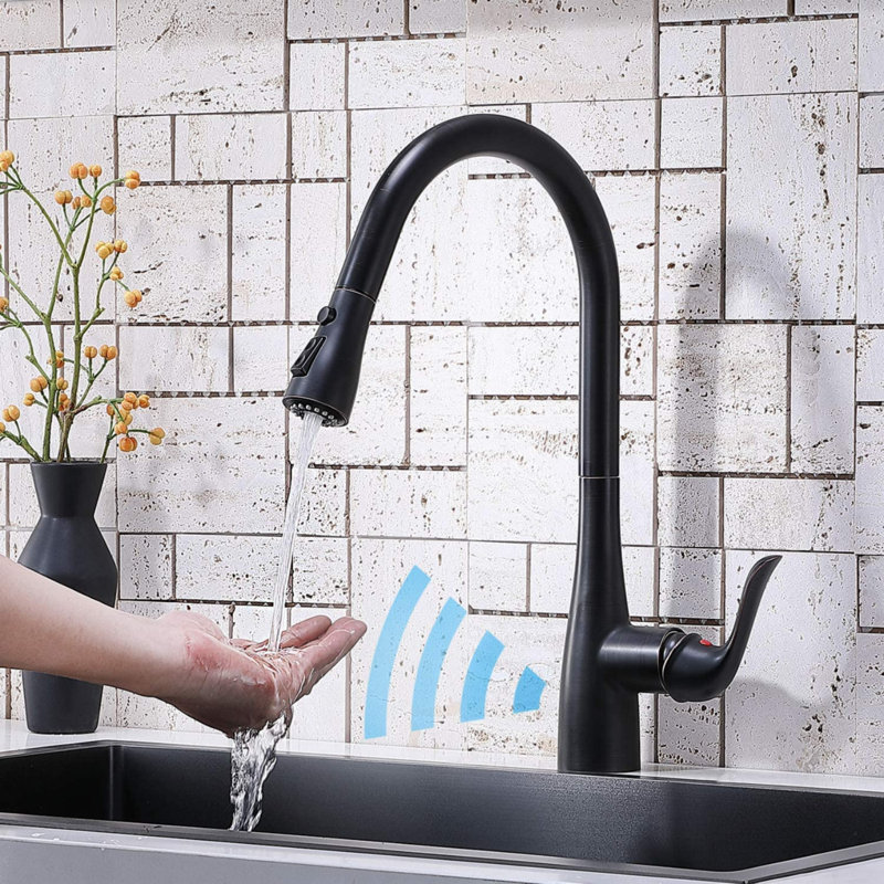 Hotis Pull Down Touchless Kitchen Faucet