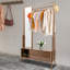 Armoire en bambou pour garde-robe autoportante
