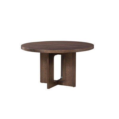 Alana 54" W Pedestal Round Dining Table