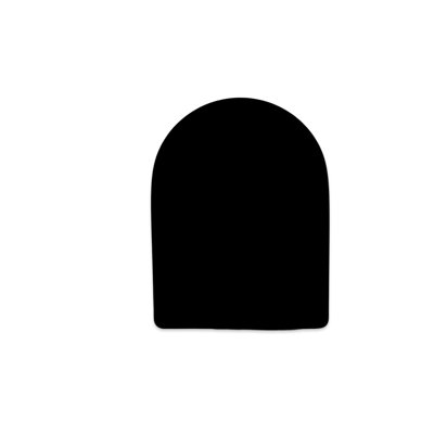 D-Shape Hard Toilet Seat