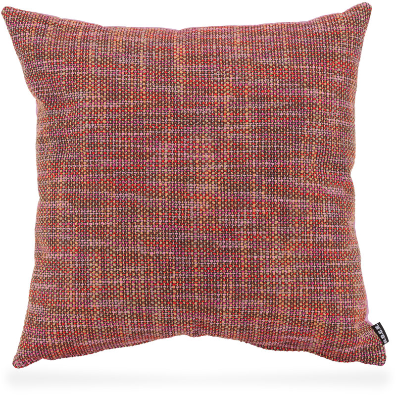 Mosaico Square Cushion, Red
