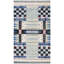 New Afghani Navajo Wool On Cotton 12' X 17'2" Ivory