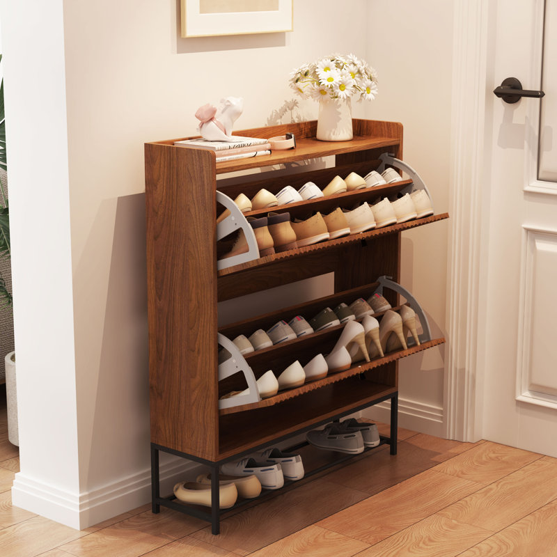 Latitude Run® 20 Pair Shoe Storage Cabinet Reviews Wayfair