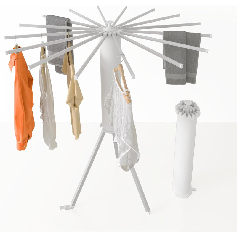 Tripod Drying Rack, White