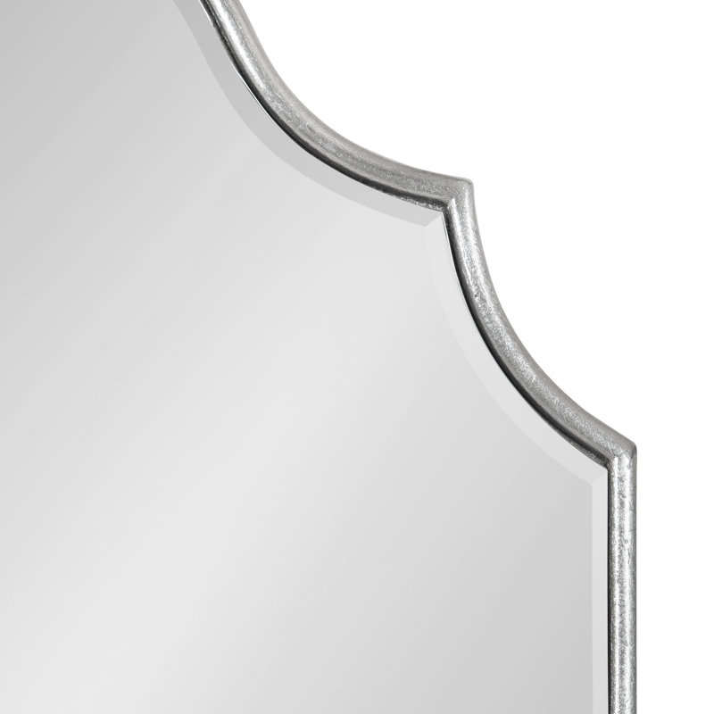 Aleeza Arch Mirror, Silver, 36" x 24"