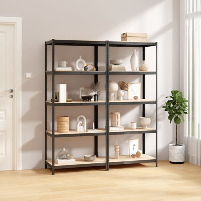 Analie 75cm W Galvanised Steel Shelving Unit