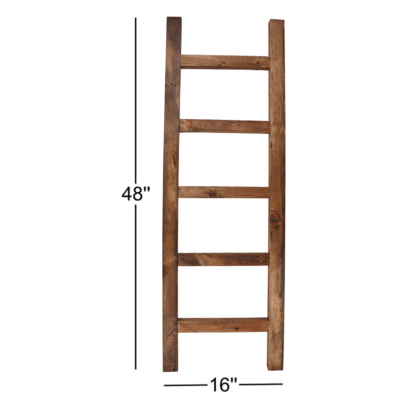 Échelle de couverture 4 pi, Brun rustique